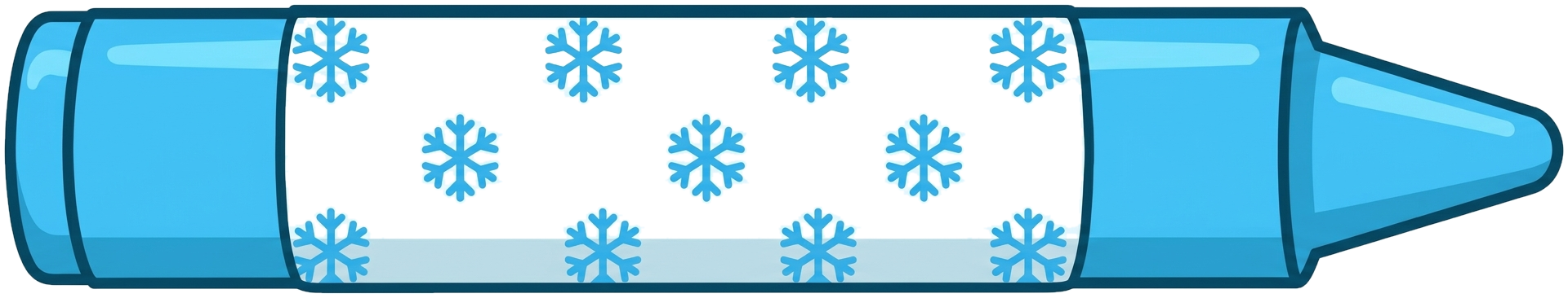 Azul Floco de Neve